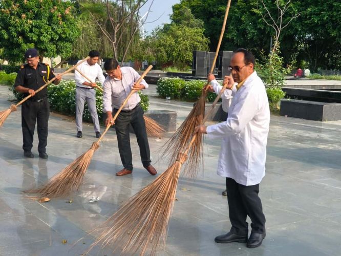 Special Shramdaan (Voluntary Labour) Campaign under Seva Pakhwada initiative.