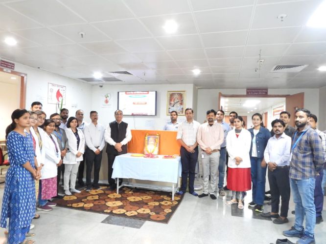 Inspired by the ideals of the Iron Man Sardar Patel, a message of unity and service at Kalyan Singh Super Specialty Cancer Institute.