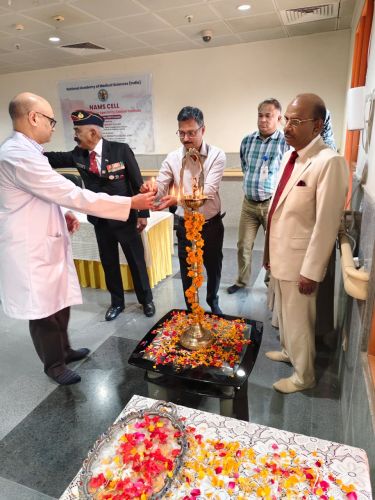 Inauguration of National Academy of Medical Sciences (NAMS) Cell at Kalyan Singh Super Specialty Cancer Institute