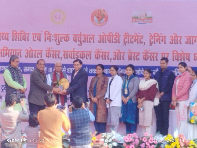 Free Cancer Screening & Awareness Camp Held at Gopeshwar Gaushala, Malihabad