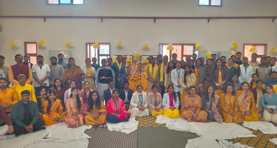 Saraswati Puja Celebrated with Devotion at Kalyan Singh Super Speciality Cancer Institute