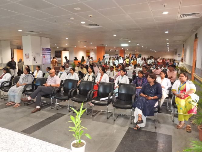 Uterine Cancer Awareness Programme Organized at Kalyan Singh Super Speciality Cancer Institute.