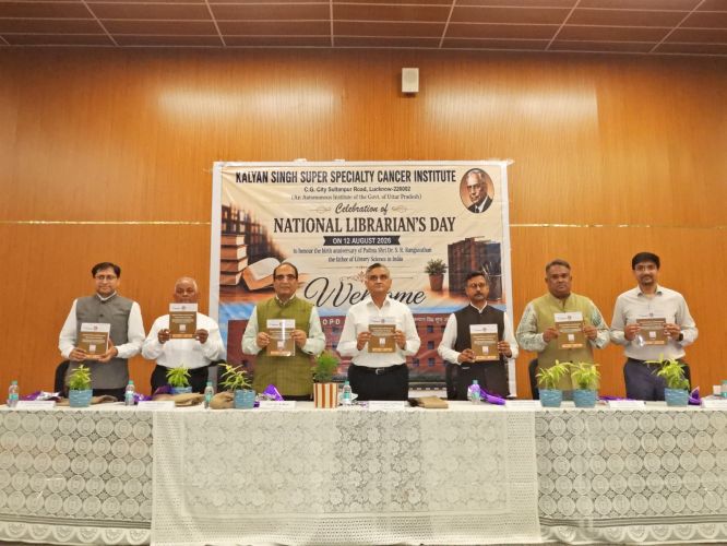 National Librarians’ Day Celebrated at Kalyan Singh Super Speciality Cancer Institute.
