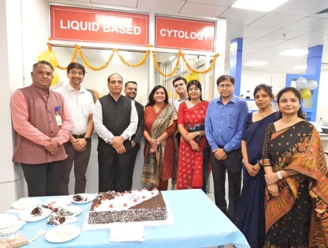 Today, in Department of Pathology, Kalyan Singh Super Speciality Cancer Institute, Lucknow, the advanced ‘Liquid-Based Cytology’ (LBC) testing facility was inaugurated by the Institute’s Director, Prof. M.L.B.Bhatt, with the objective of enabling early detection and better diagnosis of cervical cancer in women.